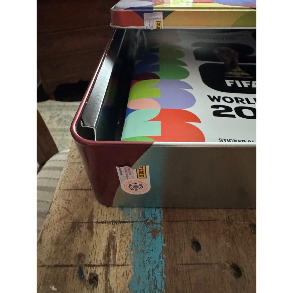 Panini FIFA World Cup 2026 Sticker Album with Official Collector Tin Multi Color - Picture 2 of 4